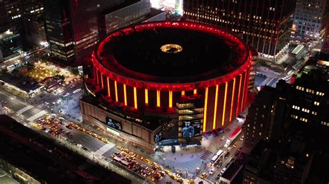 They added larger entrances, and wider concourses, installed new lighting and LED high-definition video systems. . Madison square garden entrances